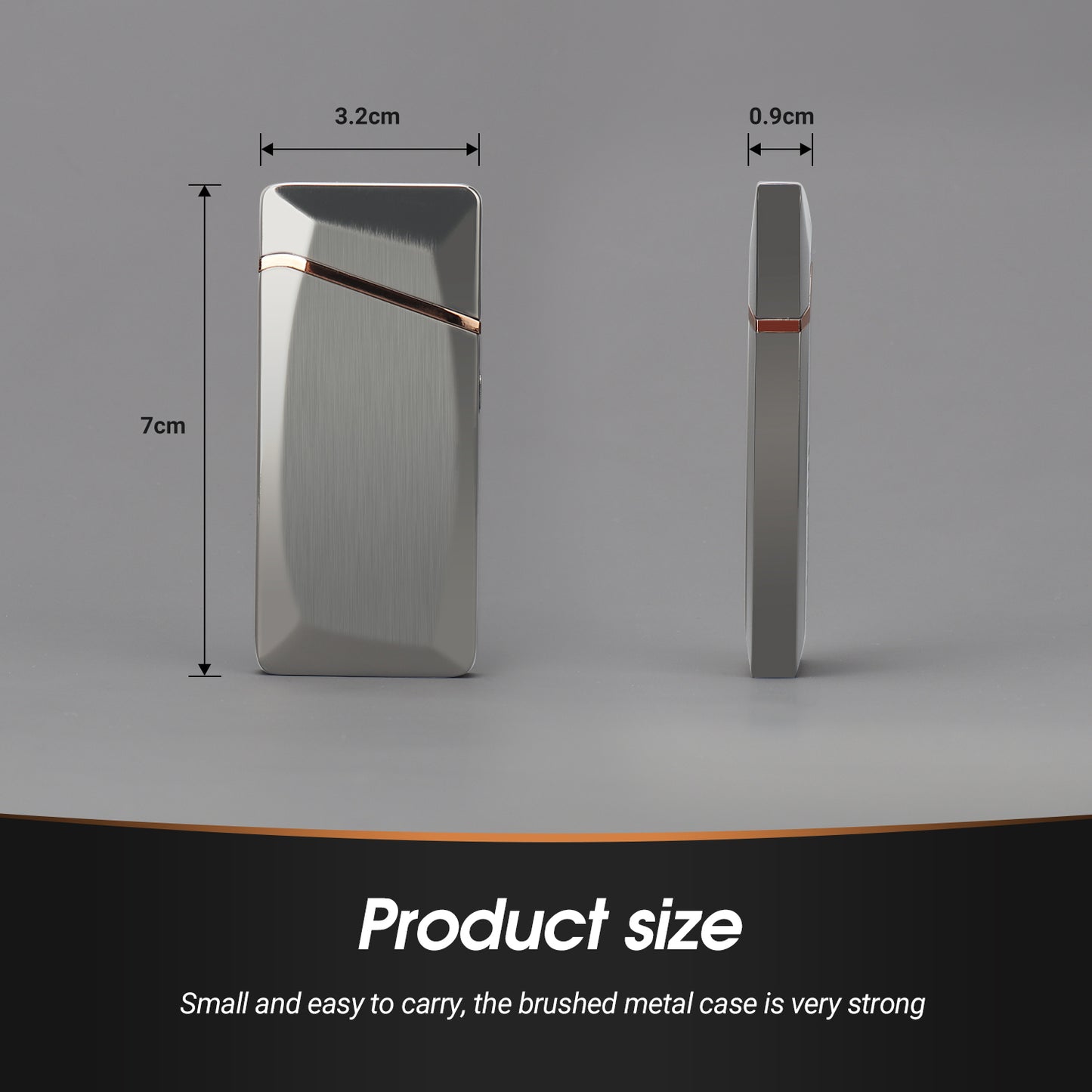 Daffodil EC225 USB-Feuerzeug, winddichtes Feuerzeug mit elektrischer Touch-Steuerung, aufladbar über USB, geeignet für Zigaretten, Kerzen oder Outdoor-Aktivitäten usw., Geschenke für Freunde und Familie - Daffodil Germany GmbH