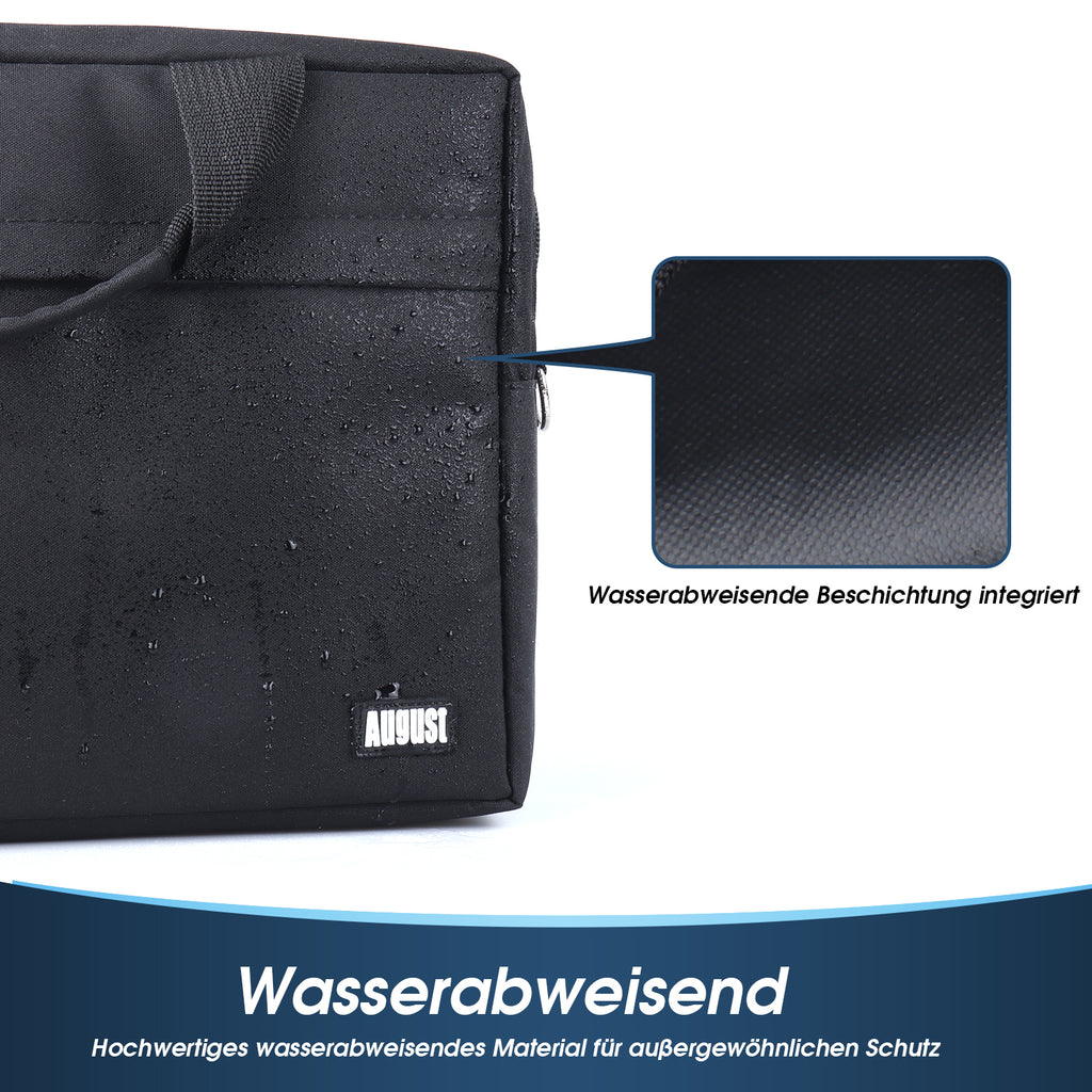 BAG383 Schwarze Umhängetasche 13 Zoll