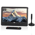 [B-Ware] Tragbares 10“ TV DVD Spieler Wiederaufladbar DVB-T2 H.265 - August DA383D BGD