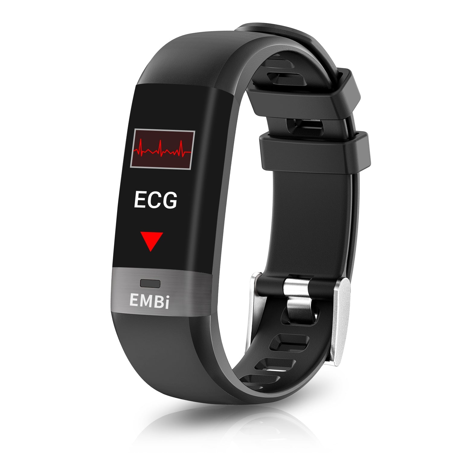 [B-Ware] Intelligente Fitness-Tracker-Armbanduhr mit EKG, Blutdruck, Herzfrequenz und Schlafüberwachung - Audar EMBi fur iPhone