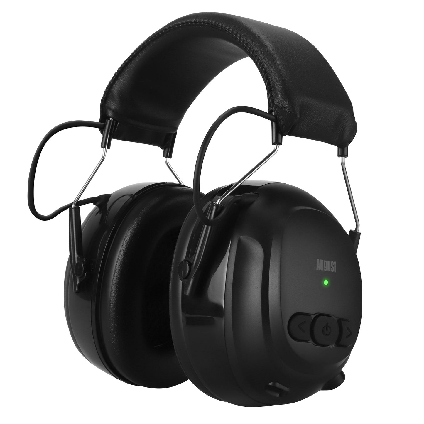 [B-Ware] Wiederaufladbare Bluetooth Kopfhörer mit Geräuschreduzierendem Gehörschutz (ANC) – August EP120 BGD