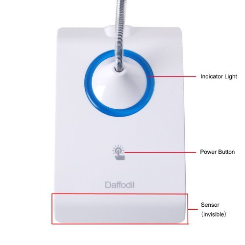 Daffodil LEC200 USB LED Lampe - USB Schreibtischlampe / Tastaturlampe / Leselampe - Daffodil Germany GmbH