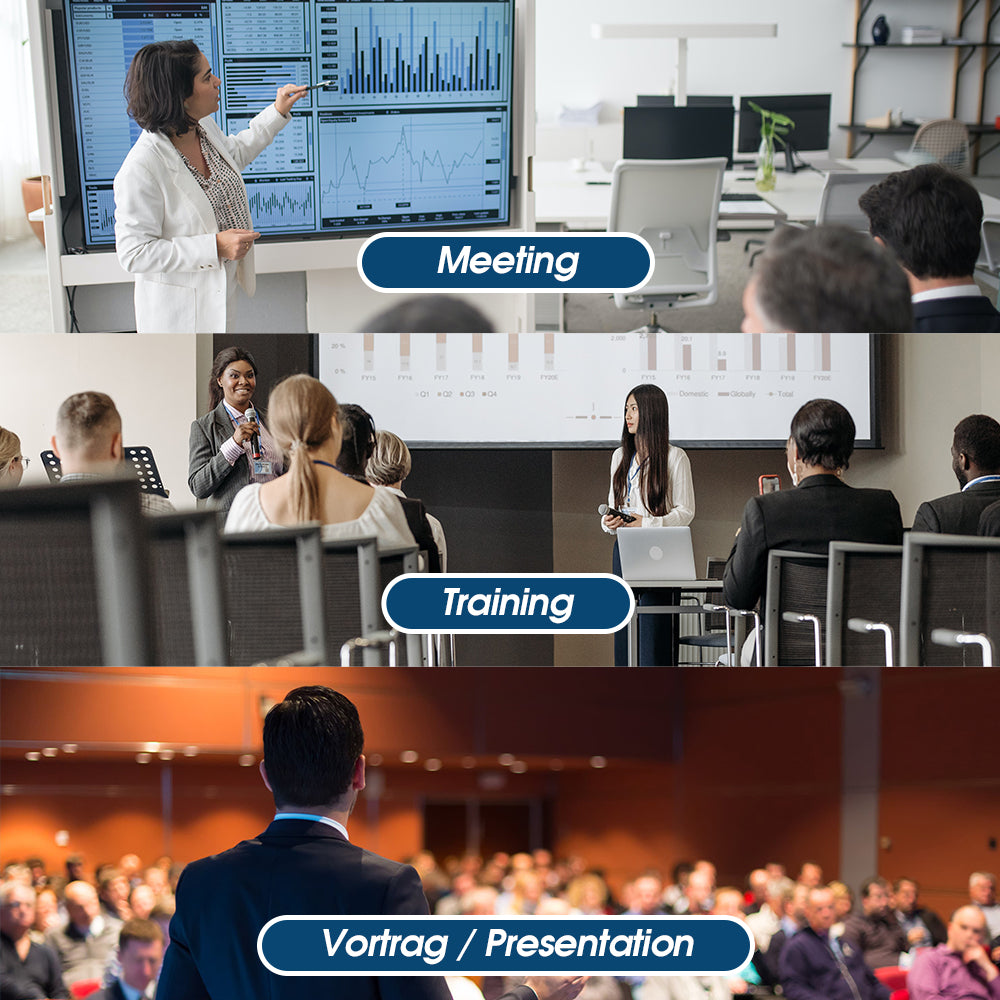 August LP210 - Schnurloser Presenter mit Laserpointer und integriertem Akku - Daffodil Germany GmbH